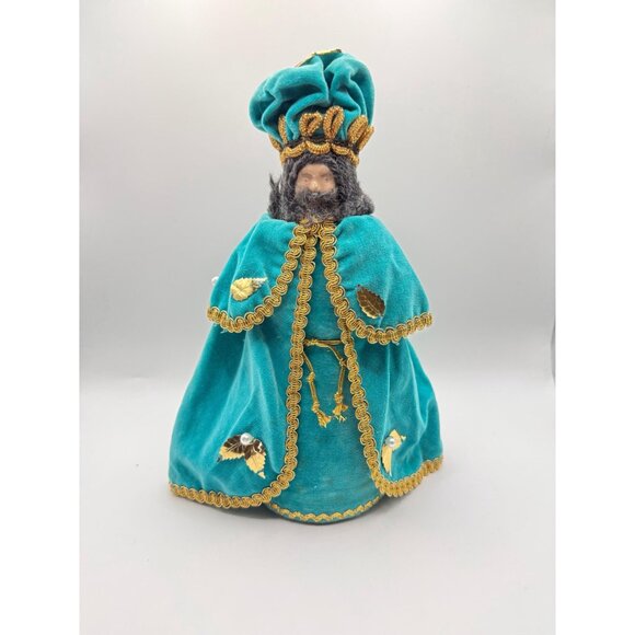 Vintage Three Wise Men Nativity Set: 1970s Mrs Butterworth Syrup Bottle Figures, - Picture 4 of 16